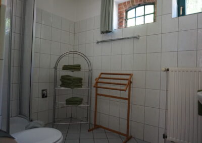 Badezimmer im Ferienhaus Scheinstall 4