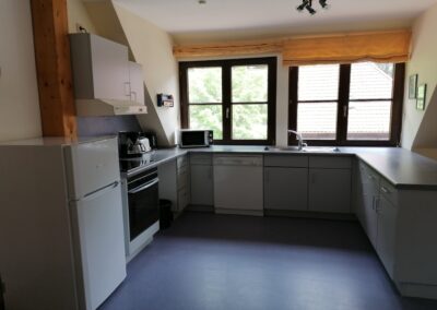 Küche der Ferienwohnung Deele 1